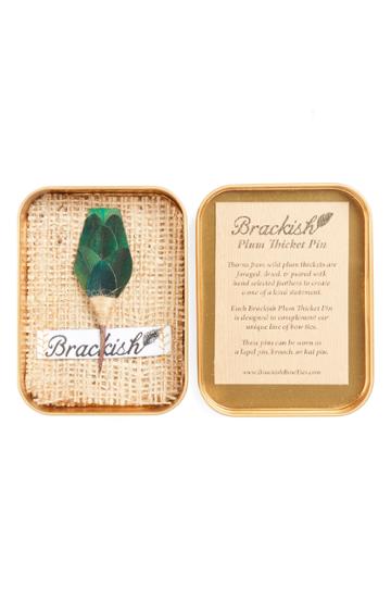 Men's Brackish & Bell Wheeler Lapel Pin
