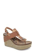 Women's Otbt Joyride Wedge Sandal M - Brown