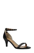 Women's J. Renee Lerida Studded Ankle Strap Sandal Aa - Black