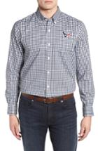 Men's Cutter & Buck League Houston Texans Fit Shirt, Size Small - Blue