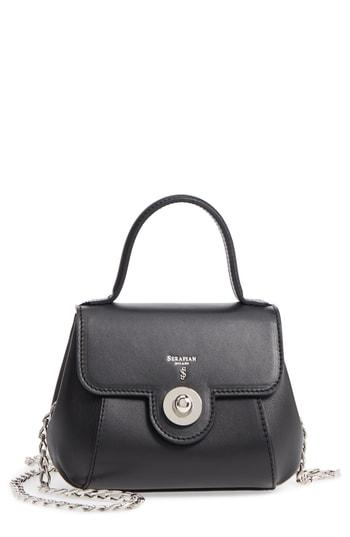 Serapian Milano Mini Gina Leather Top Handle Satchel -