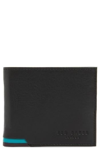 Men's Ted Baker London Corcoin Leather Wallet -