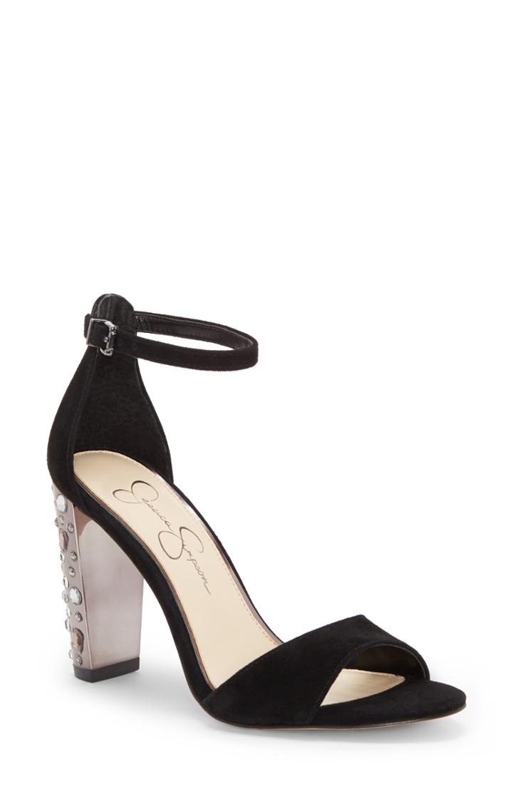 Women's Jessica Simpson Verena Sandal M - Black