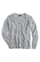 Women's J.crew Oversize Marled Yarn Sweater, Size - Blue