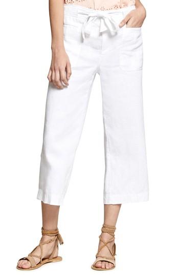 Women's Sanctuary Sasha Crop Cargo Pants - White