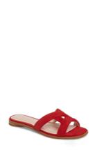 Women's Avec Les Filles Blaye Slide Sandal M - Red