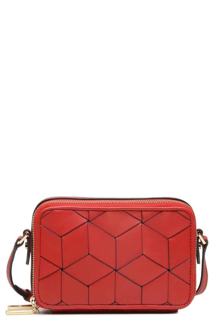 Welden Roam Leather Camera Bag - Red