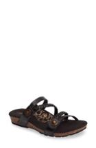 Women's Aetrex Janey Braided Slide Sandal