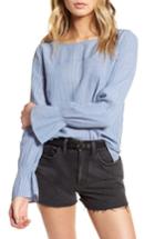 Women's Treasure & Bond Tie Back Top, Size - Blue
