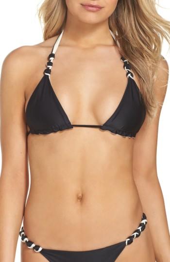 Women's Vix Swimwear Reversible Bikini Top - Black