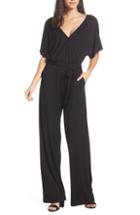 Women's Bb Dakota Knit Wrap Jumpsuit - Black