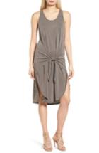 Women's Trouve Tie Front Knit Dress