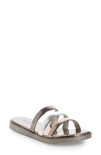 Women's Michael Michael Kors Keiko Triple-band Slide Sandal