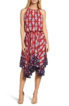 Women's Maggy London Ikat Print Fit & Flare Dress - Red