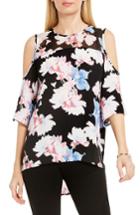 Women's Vince Camuto Poetic Bouquet Cold Shoulder Blouse