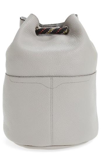 Rebecca Minkoff Climbing Rope Leather Backpack - Beige