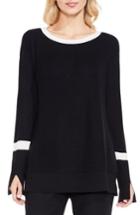 Women's Vince Camuto Split Bell Sleeve Sweater - Black