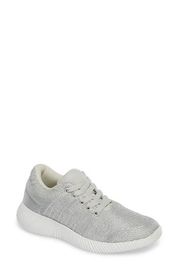Women's Naughty Monkey Amber Sneaker .5 M - Metallic
