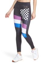 Women's P.e Nation The Check Hook Leggings - Black