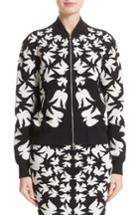 Women's Alexander Mcqueen Swallow Jacquard Bomber