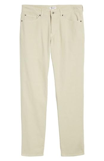 Men's Peter Millar Crown Vintage Canvas Five-pocket Pants - Beige