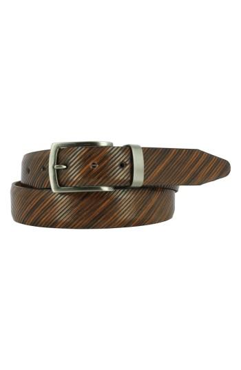 Men's Remo Tulliani Sylvio Leather Belt - Tan