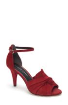 Women's Etienne Aigner Sahari Ankle Strap Sandal M - Red