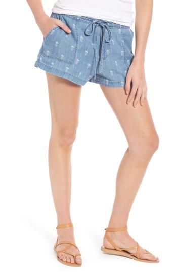Women's Rails Selma Pineapple Print Shorts - Blue