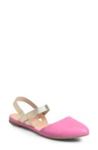 Women's Ono Free Ankle Strap Flat M - Pink