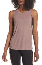 Women's Alo Heat Wave Ribbed Muscle Tee - Pink