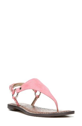 Women's Sam Edelman 'greta' Sandal M - Pink