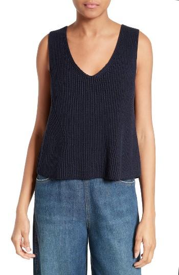 Women's Vince Ribbed Cotton Tank
