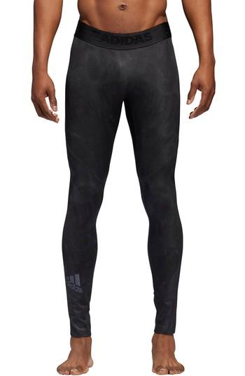 Men's Adidas Alphaskin Sport Supreme Speed Pants - Blue