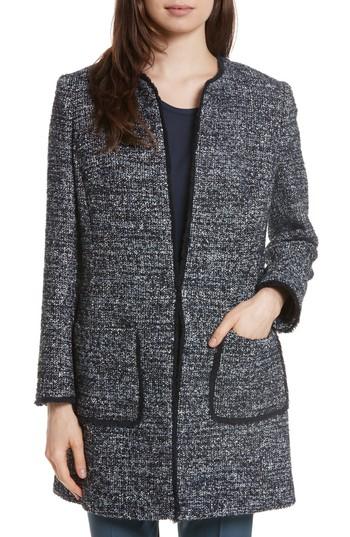 Women's Helene Berman Alice Tweed Jacket - Blue