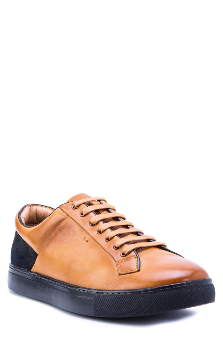 Men's Zanzara Pitch Low Top Sneaker .5 M - Brown