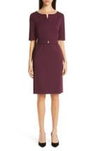 Women's Boss Debaly Sheath Dress - Purple