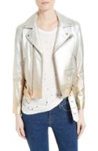 Women's Iro Calum Metallic Leather Jacket