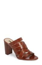 Women's Louise Et Cie Strappy Slide Sandal .5 M - Brown
