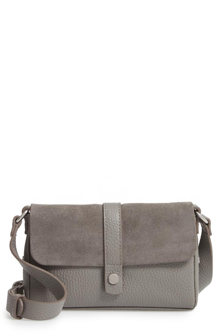 Treasure & Bond Joni Suede & Leather Crossbody Bag -