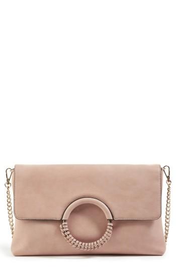 Sole Society Faux Leather Clutch -