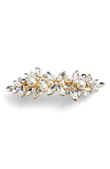 Tasha Crystal & Bead Barrette