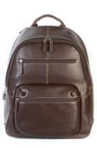 Men's Boconi 'tyler' Rfid Leather Backpack - Brown
