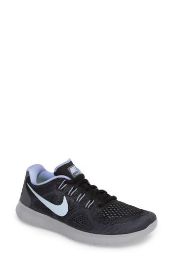 Women's Nike Free Rn 2 Running Shoe M - Black