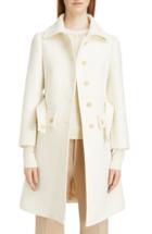 Women's Chloe Belted Wool Blend Coat Us / 42 Fr - White
