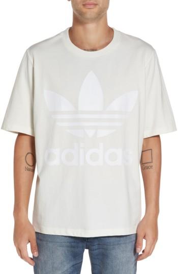 Men's Adidas Originals Ac Boxy Oversize T-shirt, Size - White