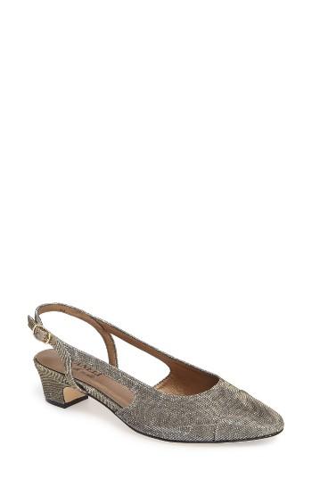 Women's Vaneli 'aliz' Slingback Pump N - Metallic