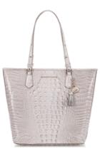 Brahmin Asher Croc Embossed Leather Tote -