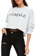 Women's Missguided Female Sweatshirt