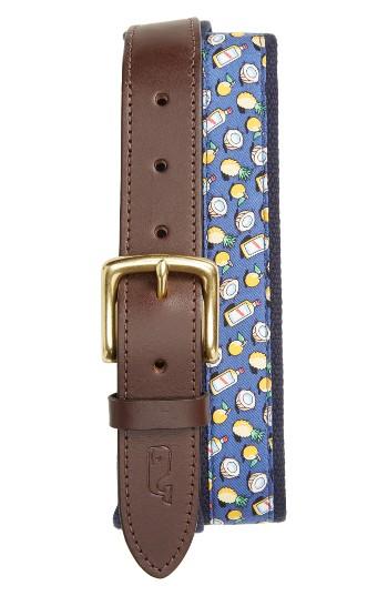 Men's Vineyard Vines Pain Killer Belt