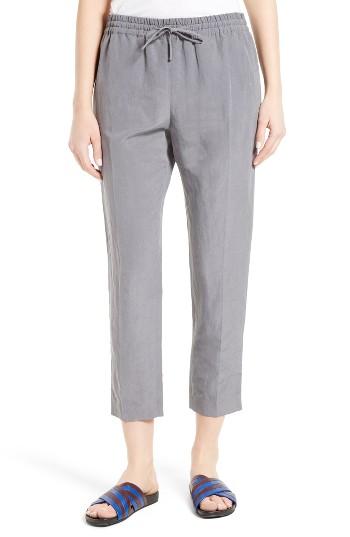 Women's Joseph Louna Linen & Silk Crop Pants
